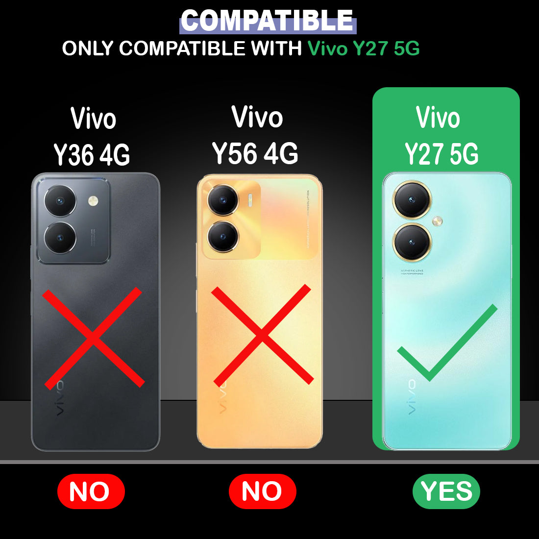 Magic Back Case Cover for Vivo Y27 4G