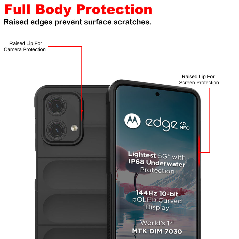 Magic Back Case Cover for Motorola Edge 40 Neo 5G
