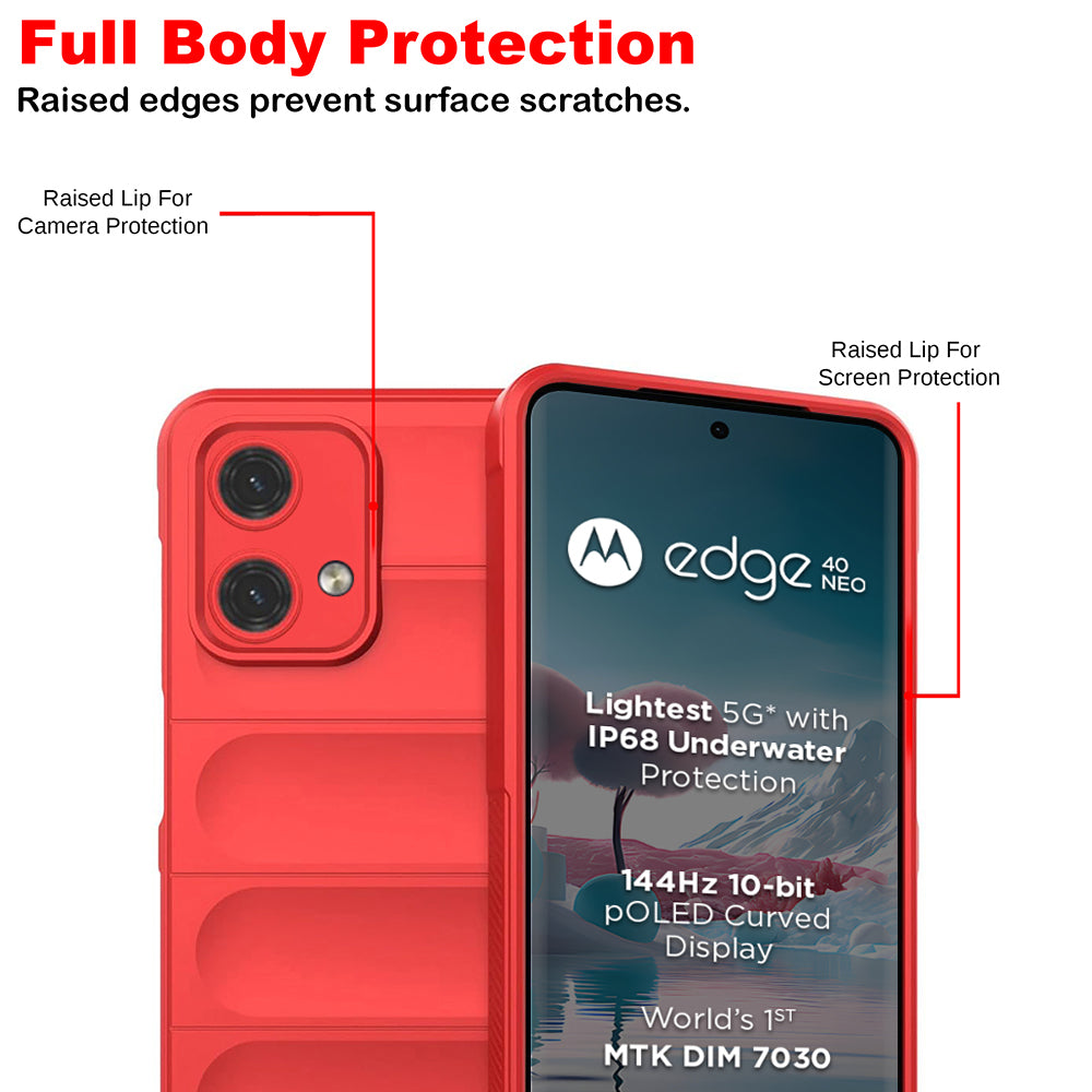 Magic Back Case Cover for Motorola Edge 40 Neo 5G