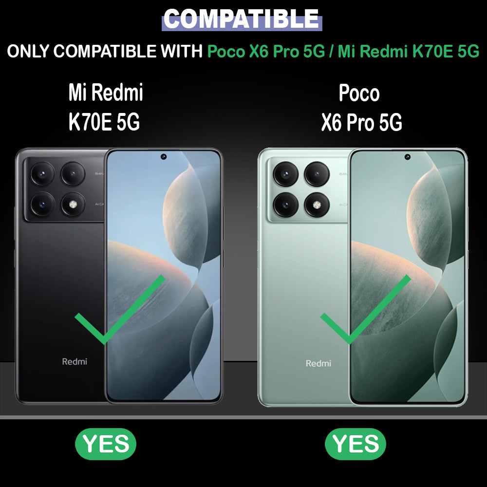 Magic Back Case Cover for Poco X6 Pro 5G / Mi Redmi K70E 5G