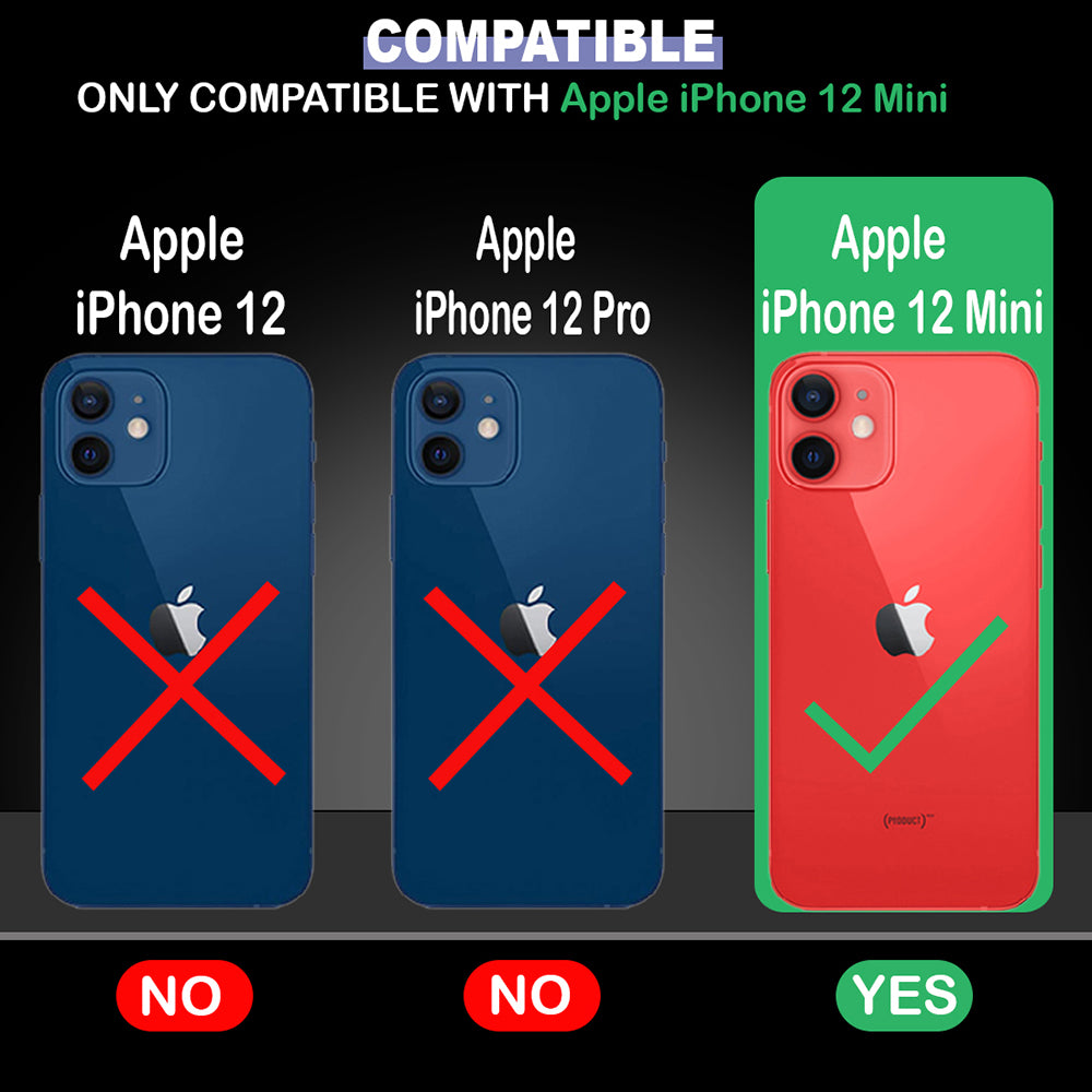 Leather TPU Back Cover for Apple iPhone 12 Mini
