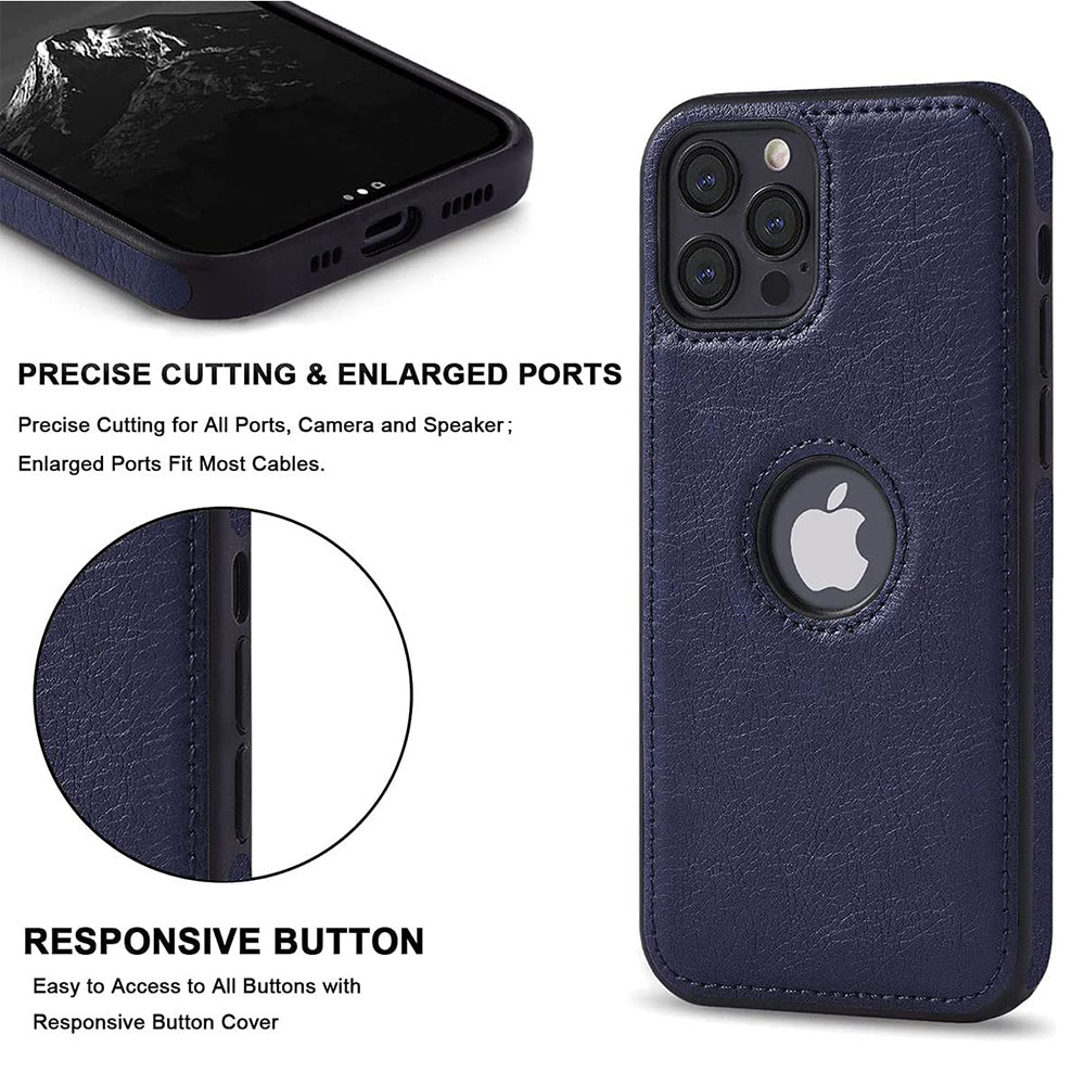 Leather TPU Back Cover for Apple iPhone 12 Mini