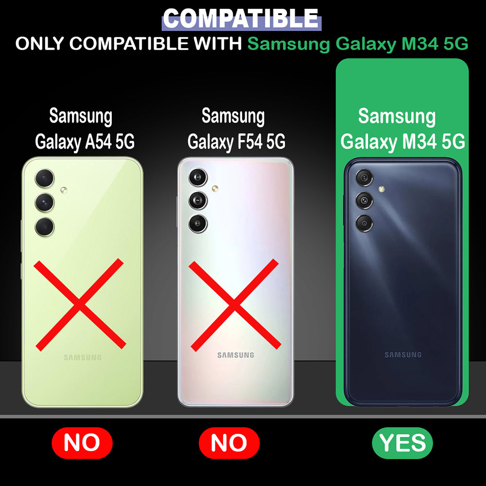 Carbon Fiber Case for Samsung Galaxy M34 5G / F34 5G