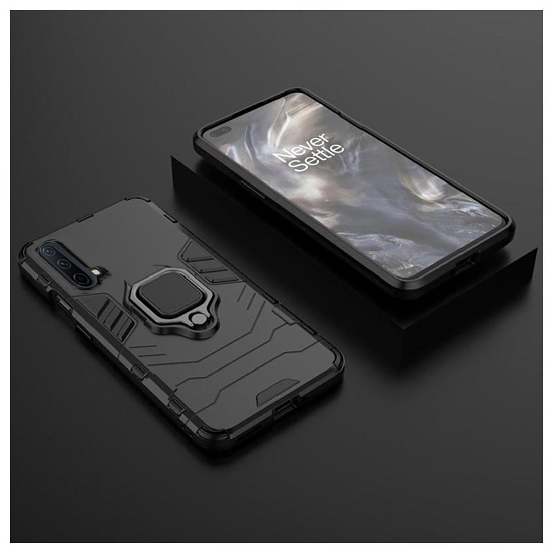 Hybrid Rugged Armor Kickstand Case for OnePlus Nord CE 5G