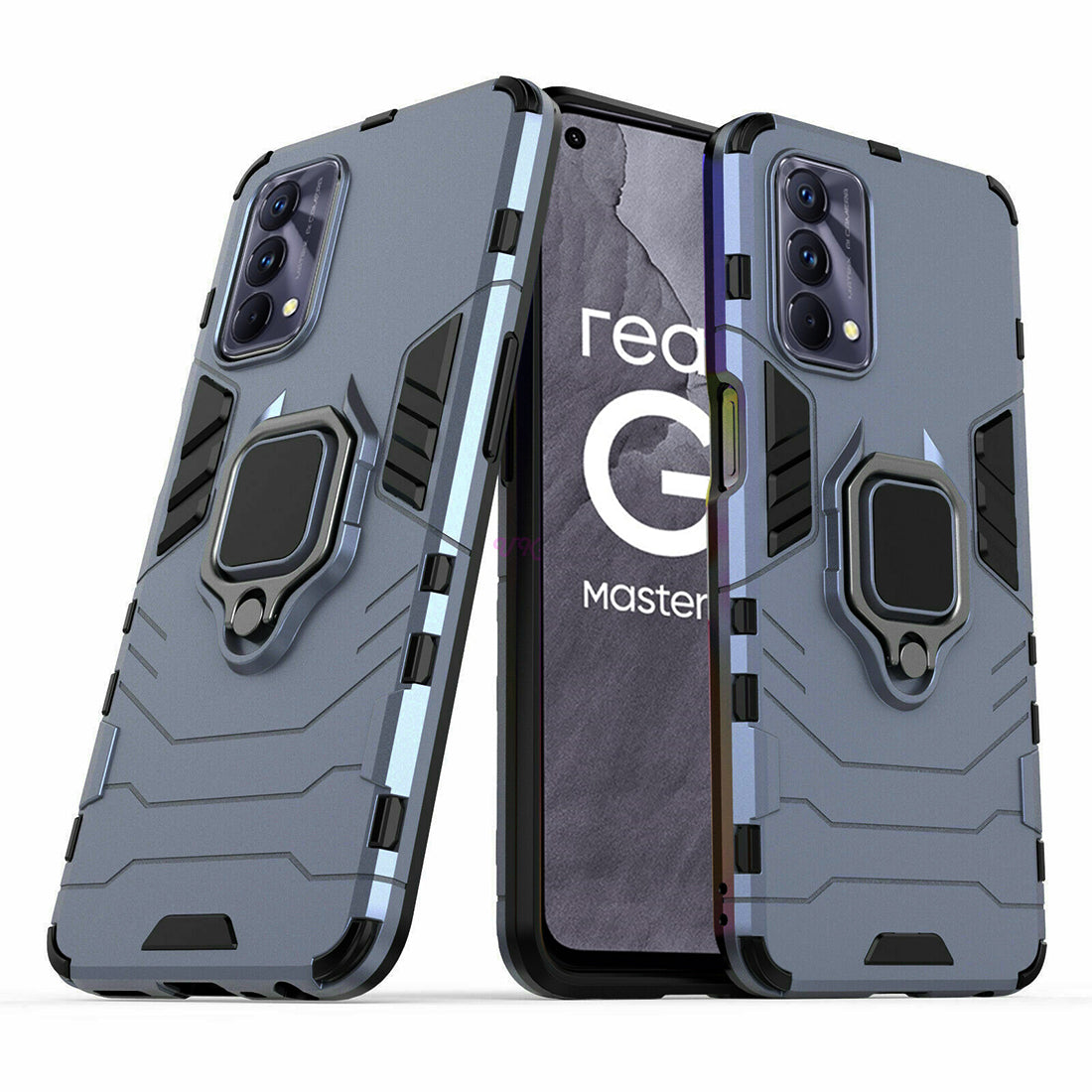 Hybrid Rugged Armor Kickstand Case for Realme GT Master Edition