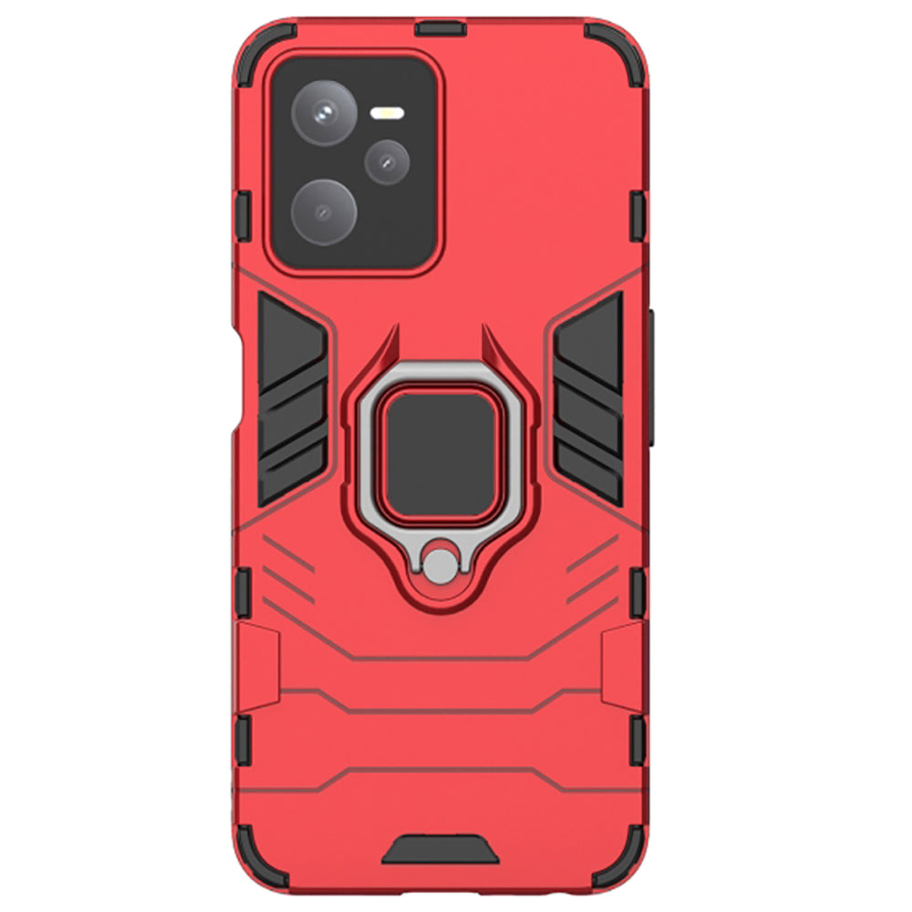 Hybrid Rugged Armor Kickstand Case for Realme C35 4G / Narzo 50A Prime 4G