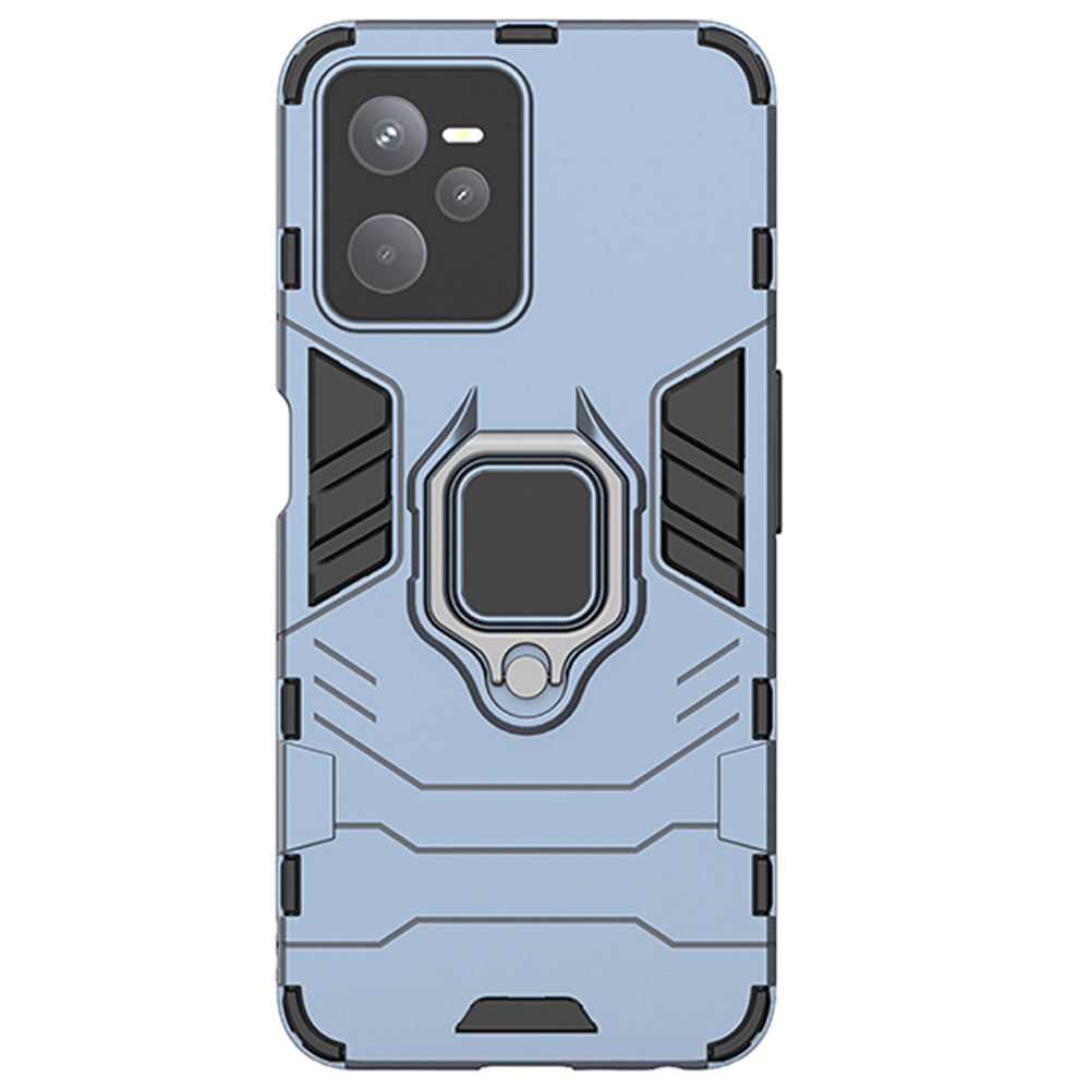 Hybrid Rugged Armor Kickstand Case for Realme C35 4G / Narzo 50A Prime 4G