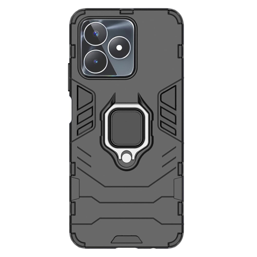 Hybrid Rugged Armor Kickstand Case for Realme C53 4G / C51 4G / Narzo N53 4G