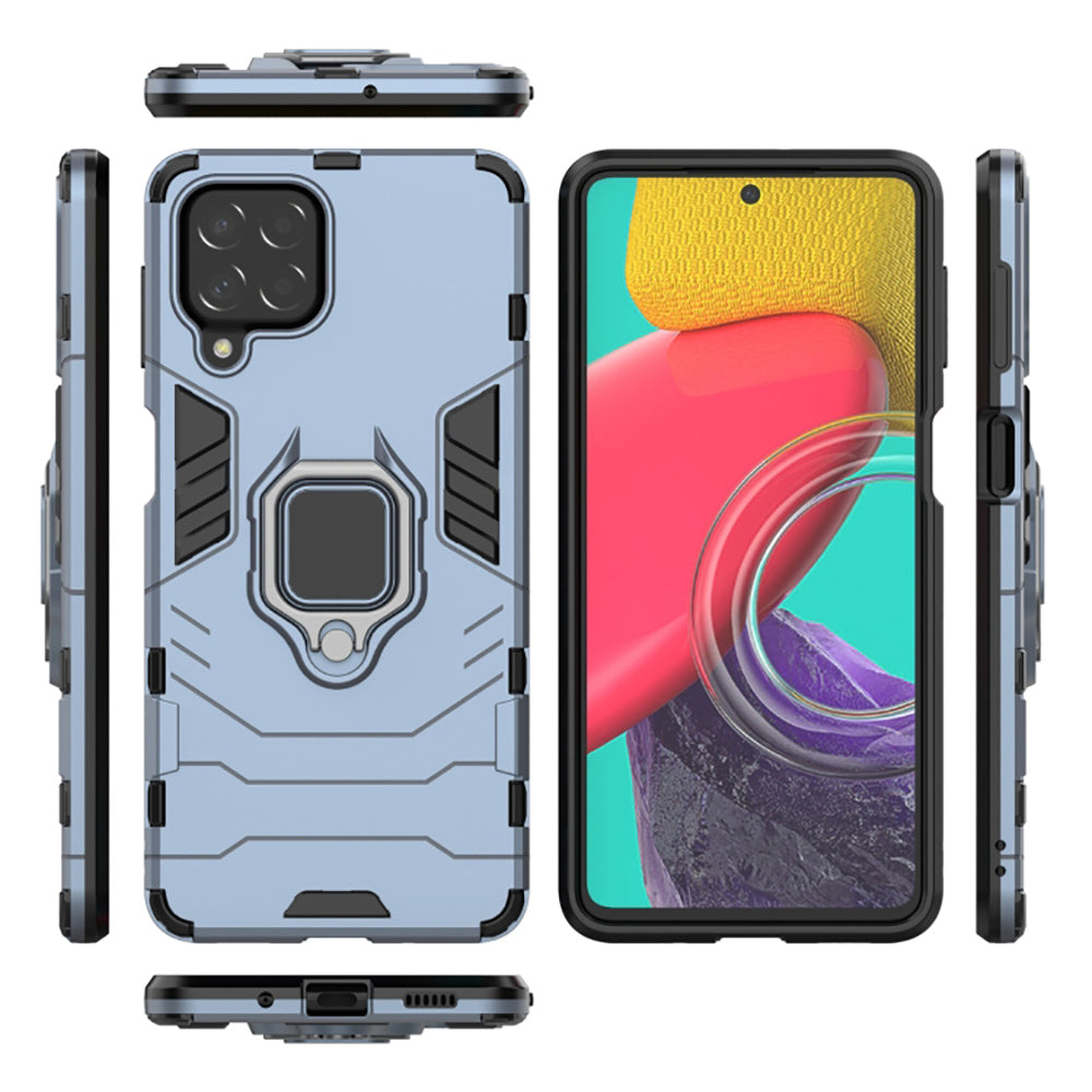 Hybrid Rugged Armor Kickstand Case for Samsung Galaxy M53 5G