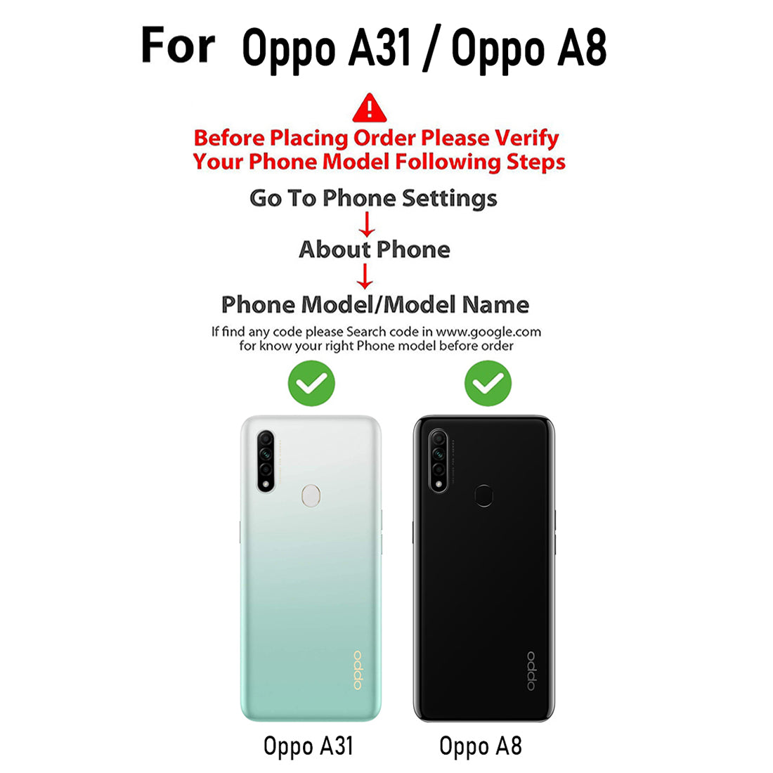 Premium Wallet Flip Cover for Oppo A31