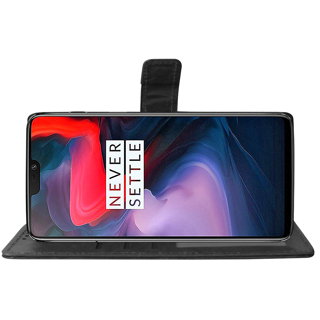 Premium Wallet Flip Cover for OnePlus 6 4G