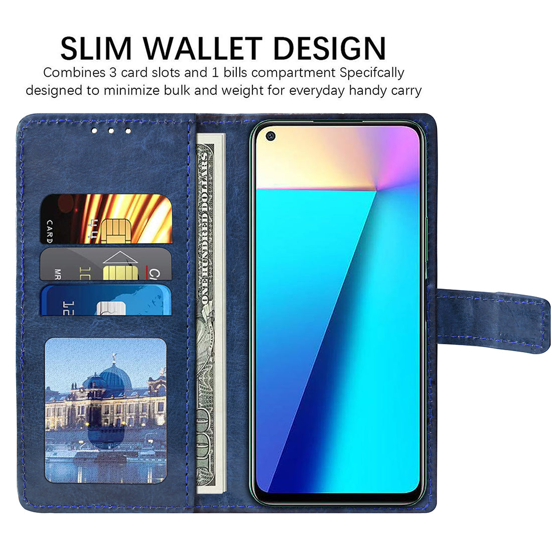 Premium Wallet Flip Cover for Infinix Note 7