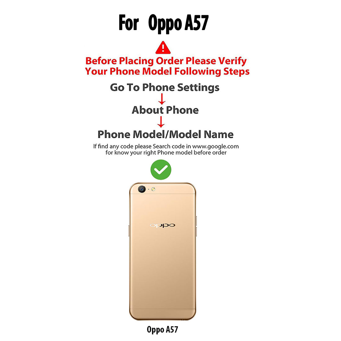 Premium Wallet Flip Cover for Oppo A57 4G