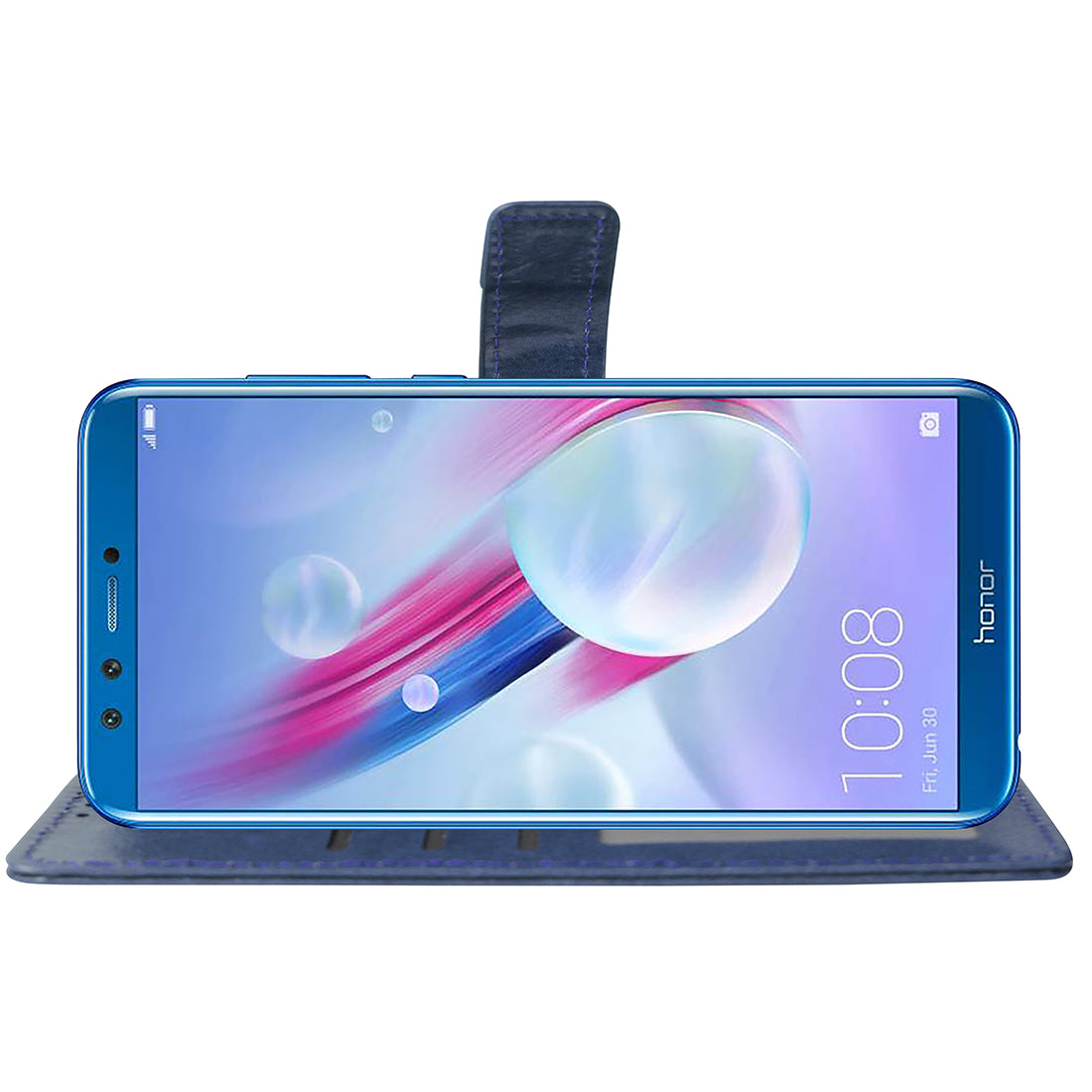 Premium Wallet Flip Cover for Huawei Honor 9 Lite 4G