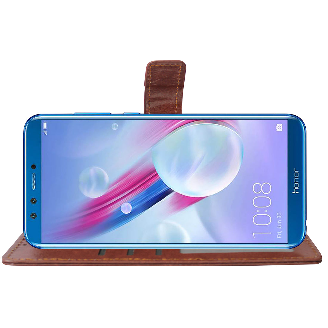 Premium Wallet Flip Cover for Huawei Honor 9 Lite 4G