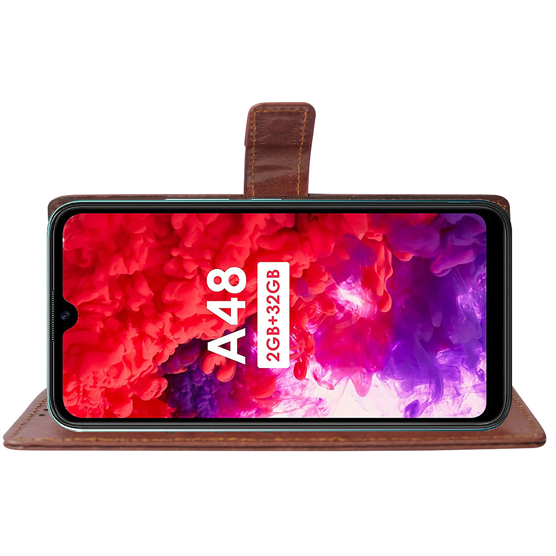 Premium Wallet Flip Cover for Itel A48