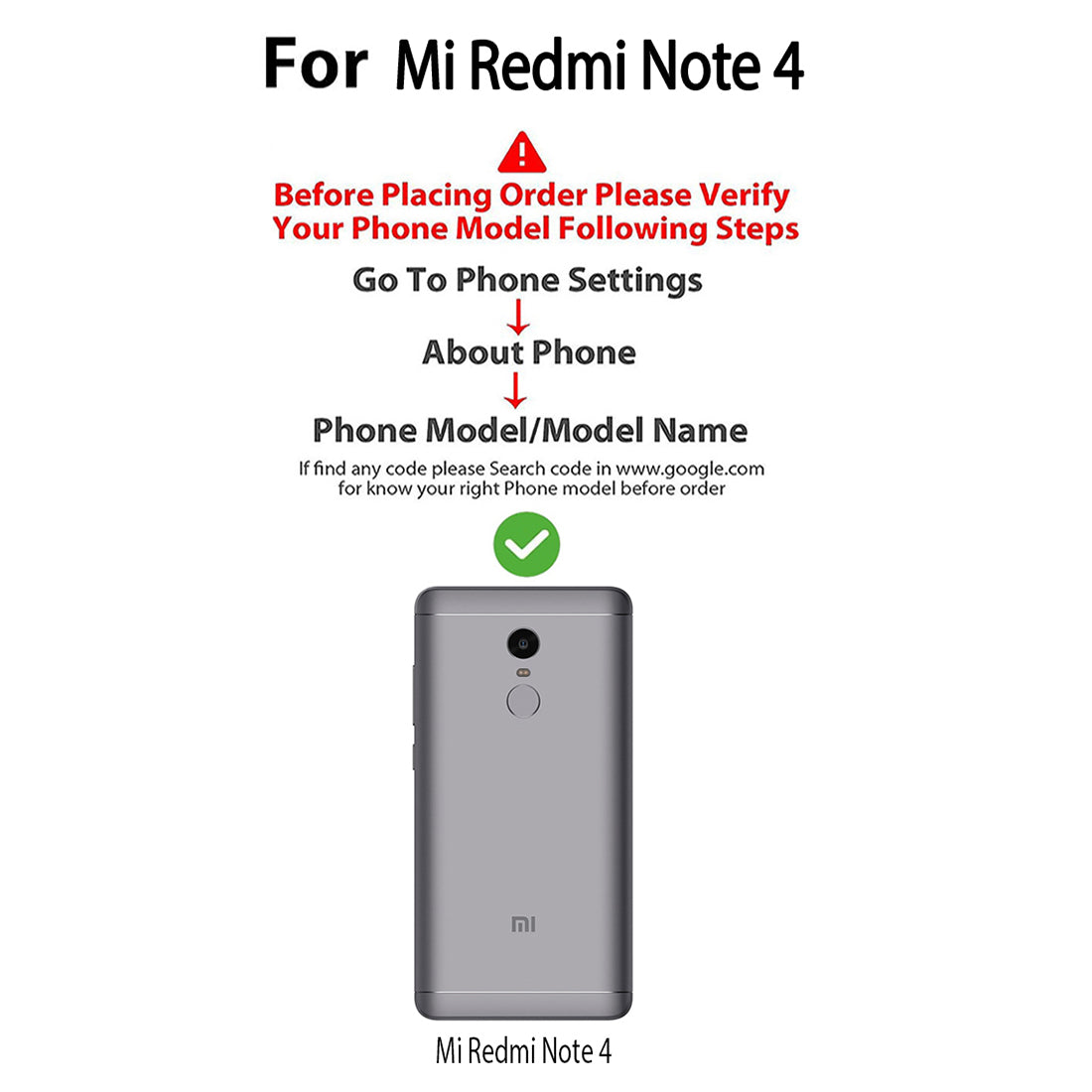 Premium Wallet Flip Cover for Mi Redmi Note 4 4G