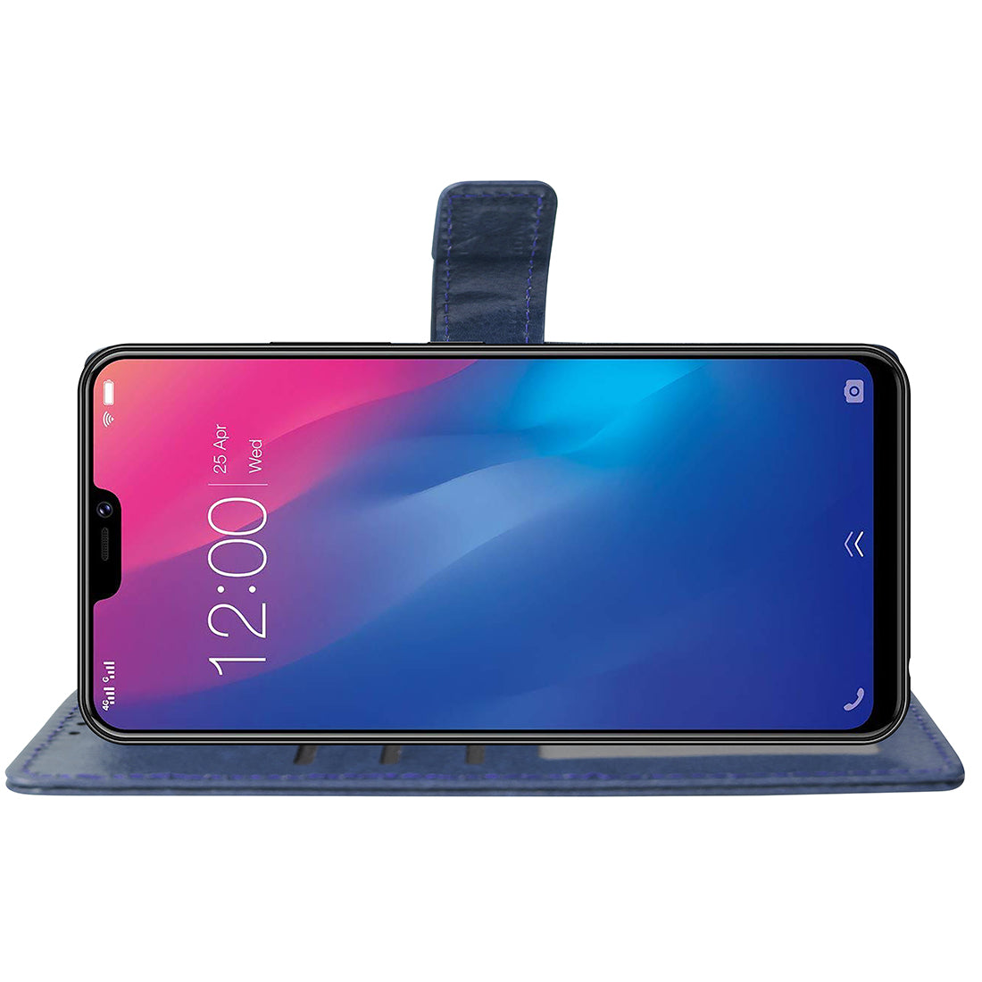 Premium Wallet Flip Cover for Vivo V9 / V9 Pro