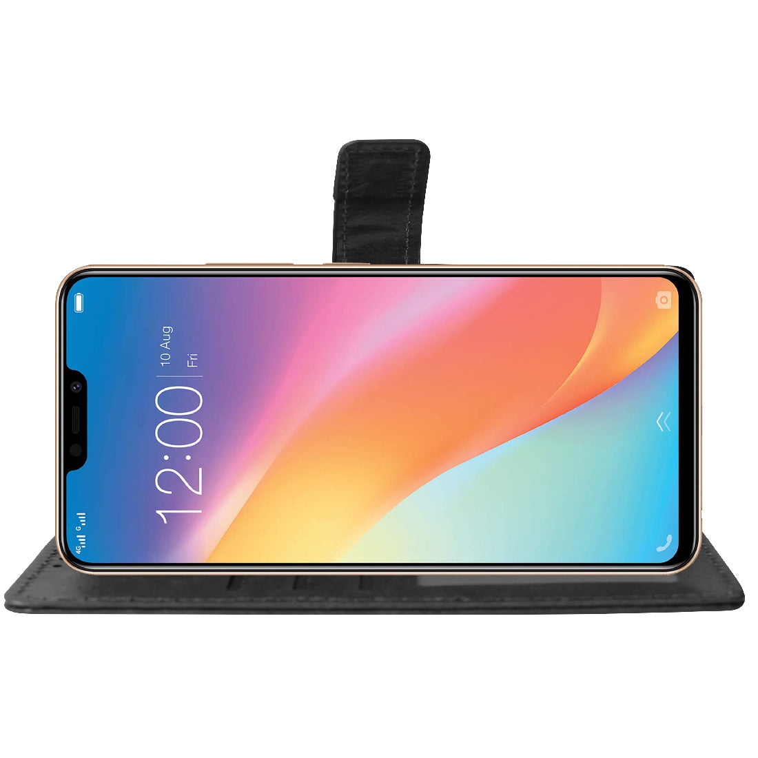 Premium Wallet Flip Cover for Vivo Y81 4G / Y81i 4G