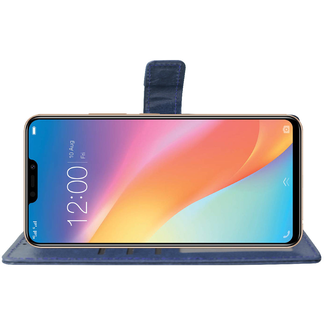 Premium Wallet Flip Cover for Vivo Y81 4G / Y81i 4G