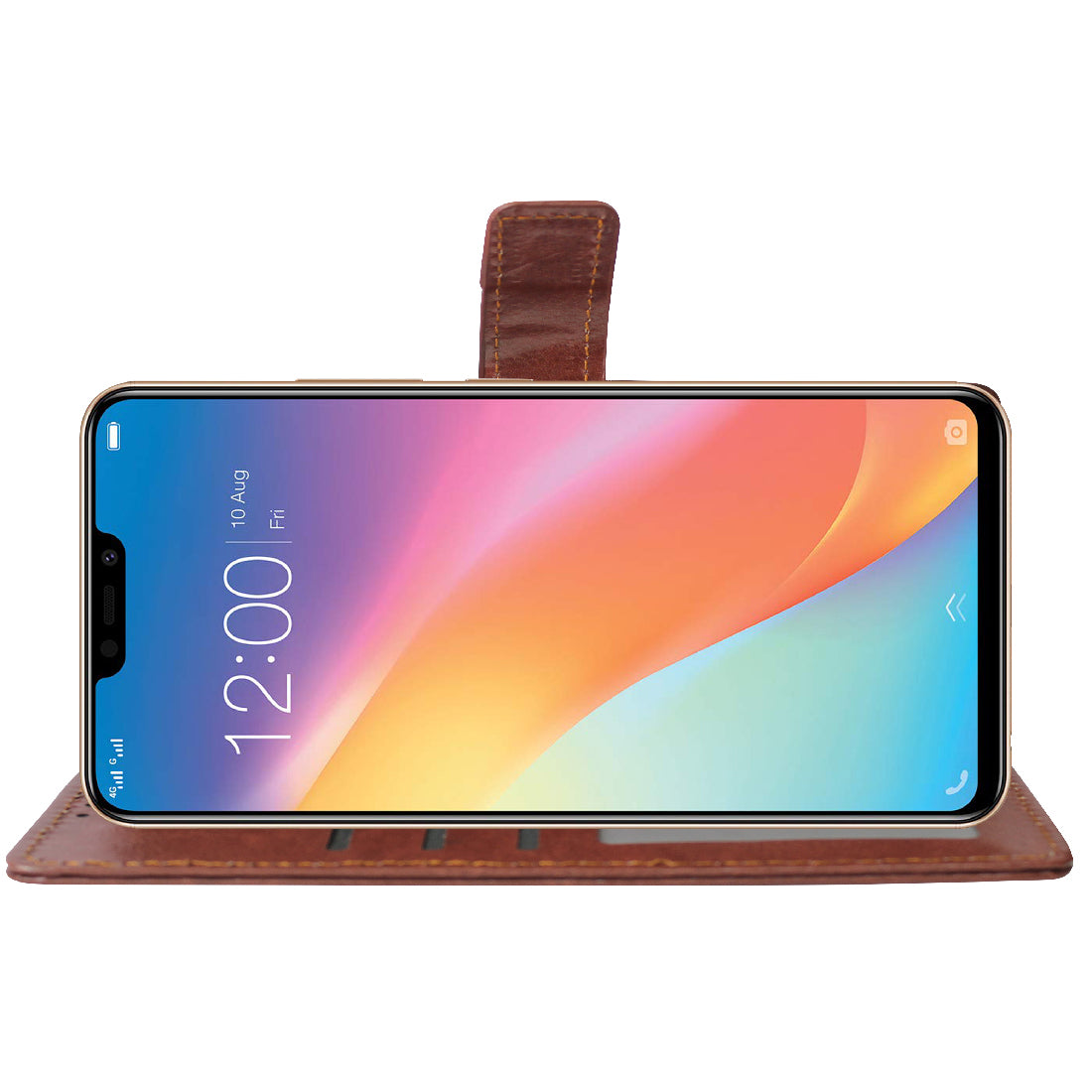 Premium Wallet Flip Cover for Vivo Y81 4G / Y81i 4G