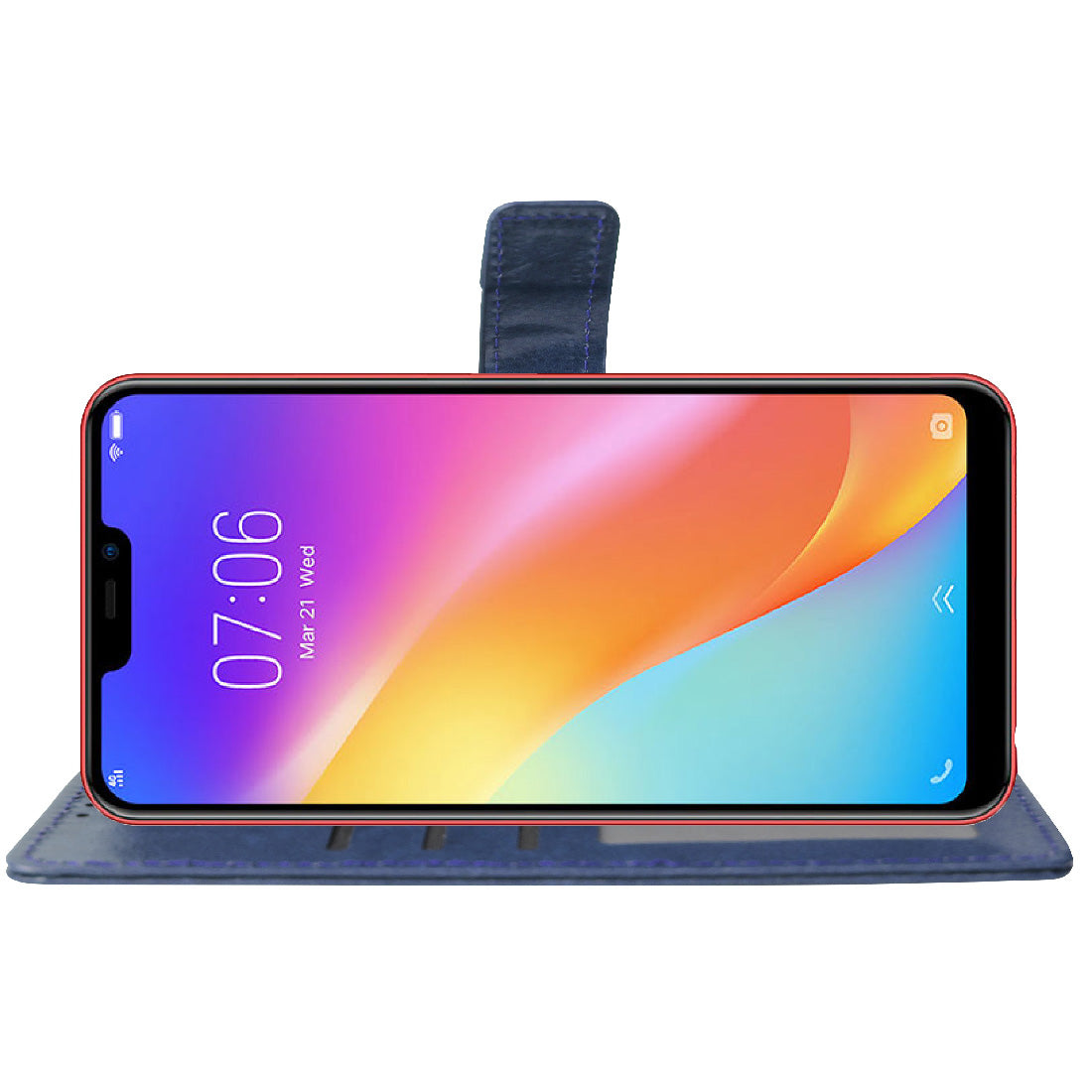 Premium Wallet Flip Cover for Vivo Y81i