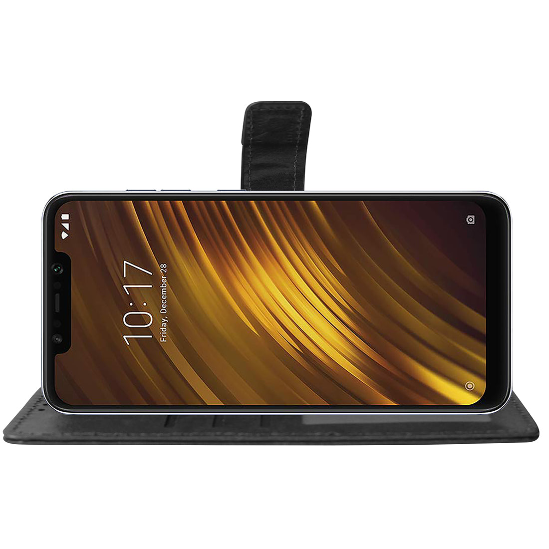 Premium Wallet Flip Cover for Xiaomi Pocophone F1