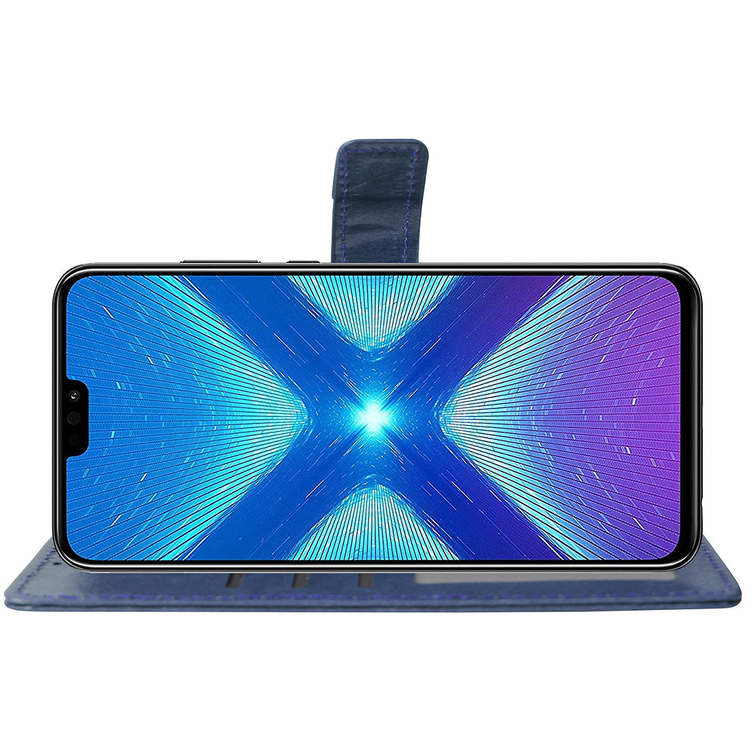 Premium Wallet Flip Cover for Huawei Honor 8X 4G