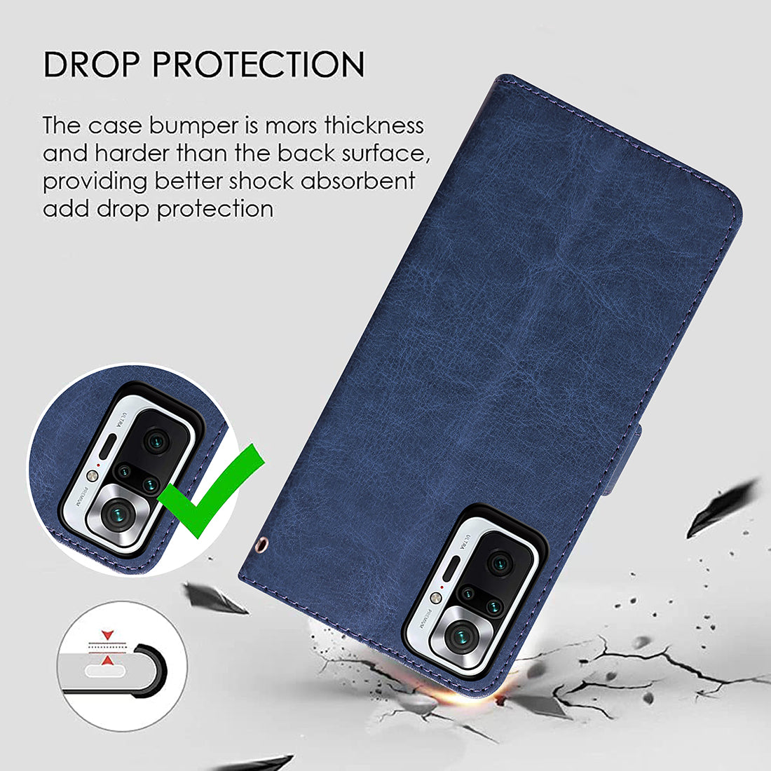 Premium Wallet Flip Cover for Mi Note 10 4G / Note 10 Pro 4G