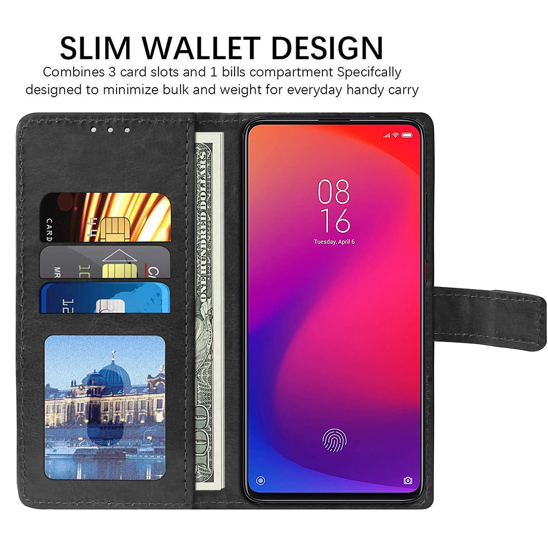 Premium Wallet Flip Cover for Mi K20 / Mi K20 Pro