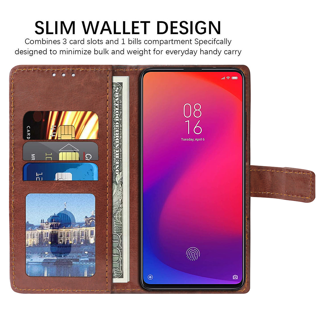 Premium Wallet Flip Cover for Mi K20 / Mi K20 Pro