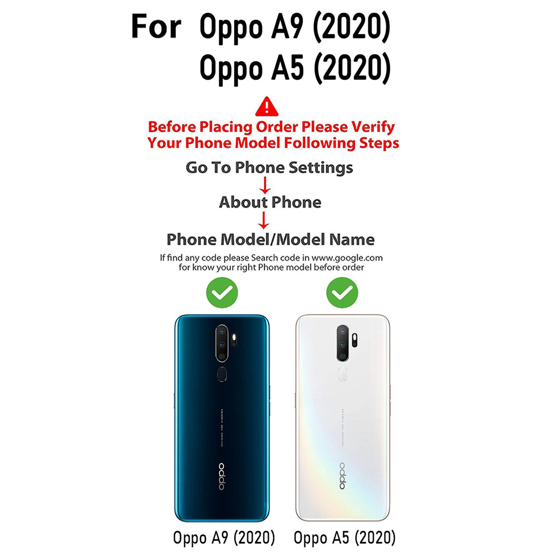 Premium Wallet Flip Cover for Oppo A9 (2020)