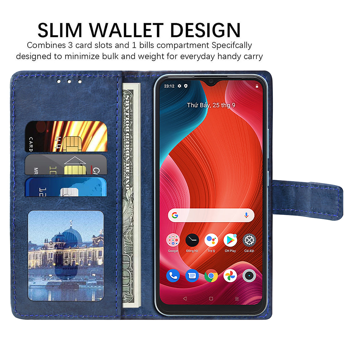 Premium Wallet Flip Cover for Realme C25Y / C21Y
