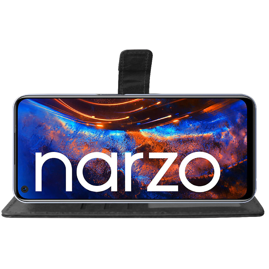 Premium Wallet Flip Cover for Realme Narzo 30 Pro 5G