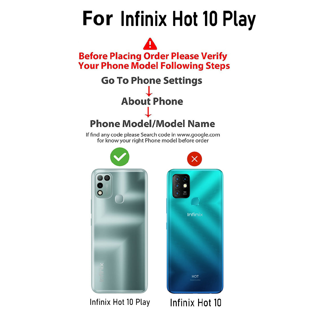 Premium Wallet Flip Cover for Infinix Hot 10 Play 4G