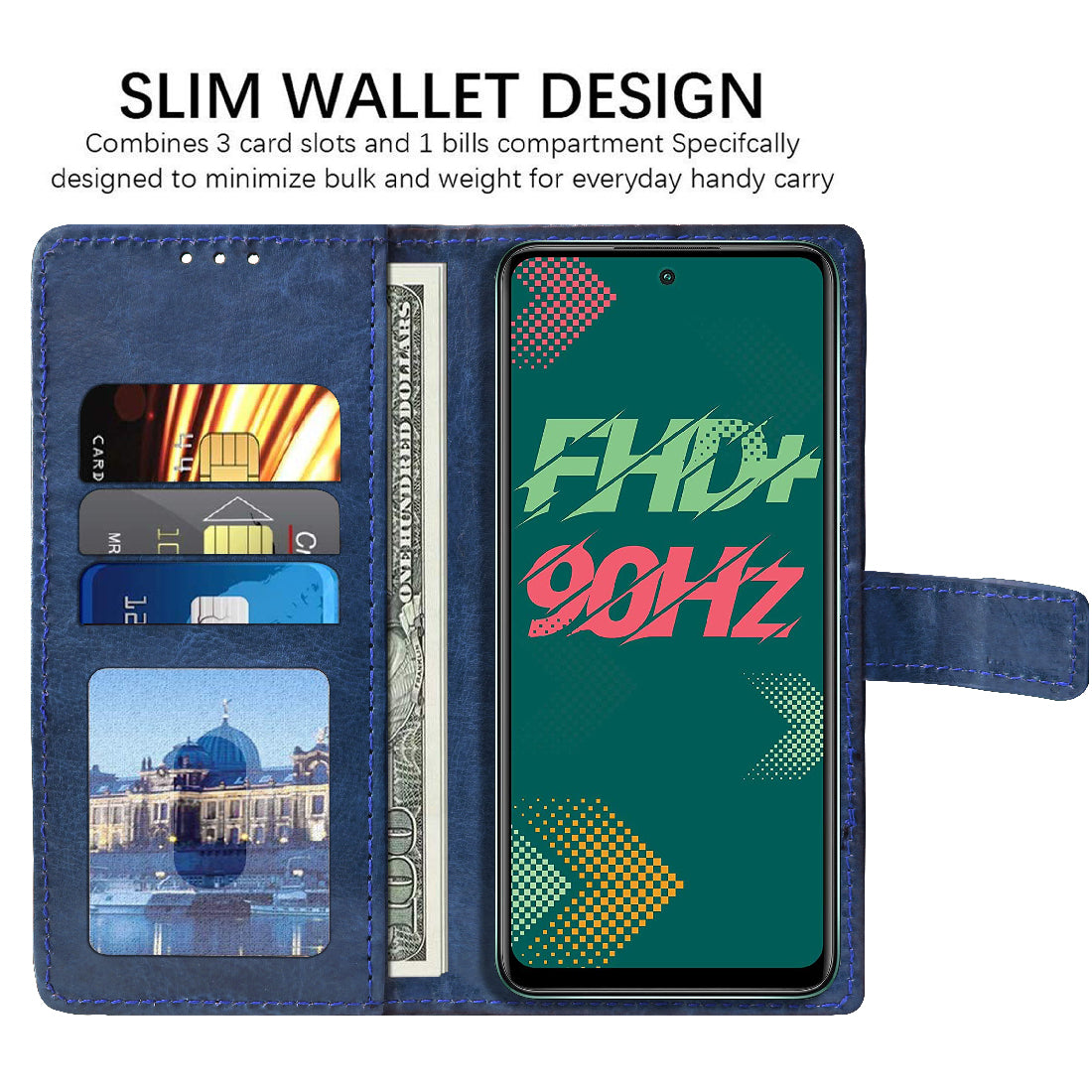 Premium Wallet Flip Cover for Infinix Hot 11S