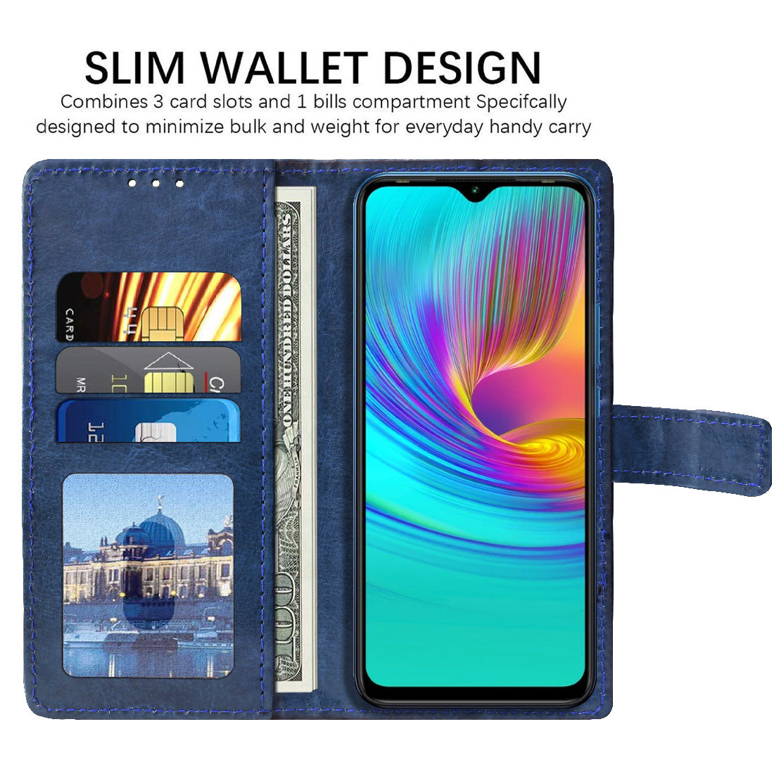 Premium Wallet Flip Cover for Infinix Smart HD 4 Plus