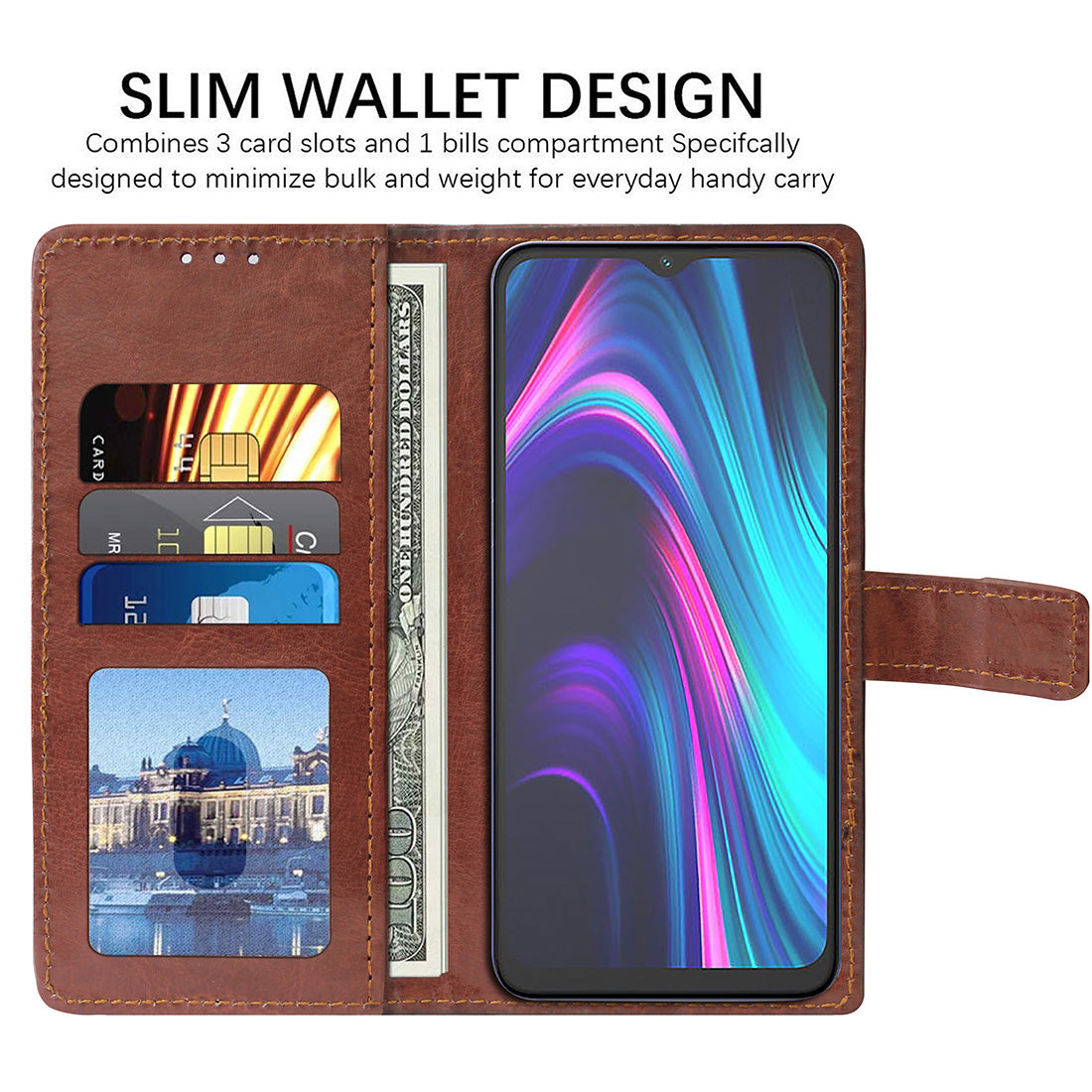 Premium Wallet Flip Cover for Micromax IN 1b 4G