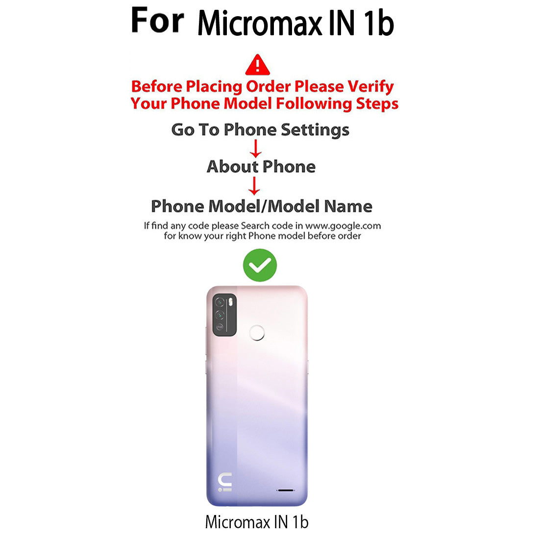 Premium Wallet Flip Cover for Micromax IN 1b 4G