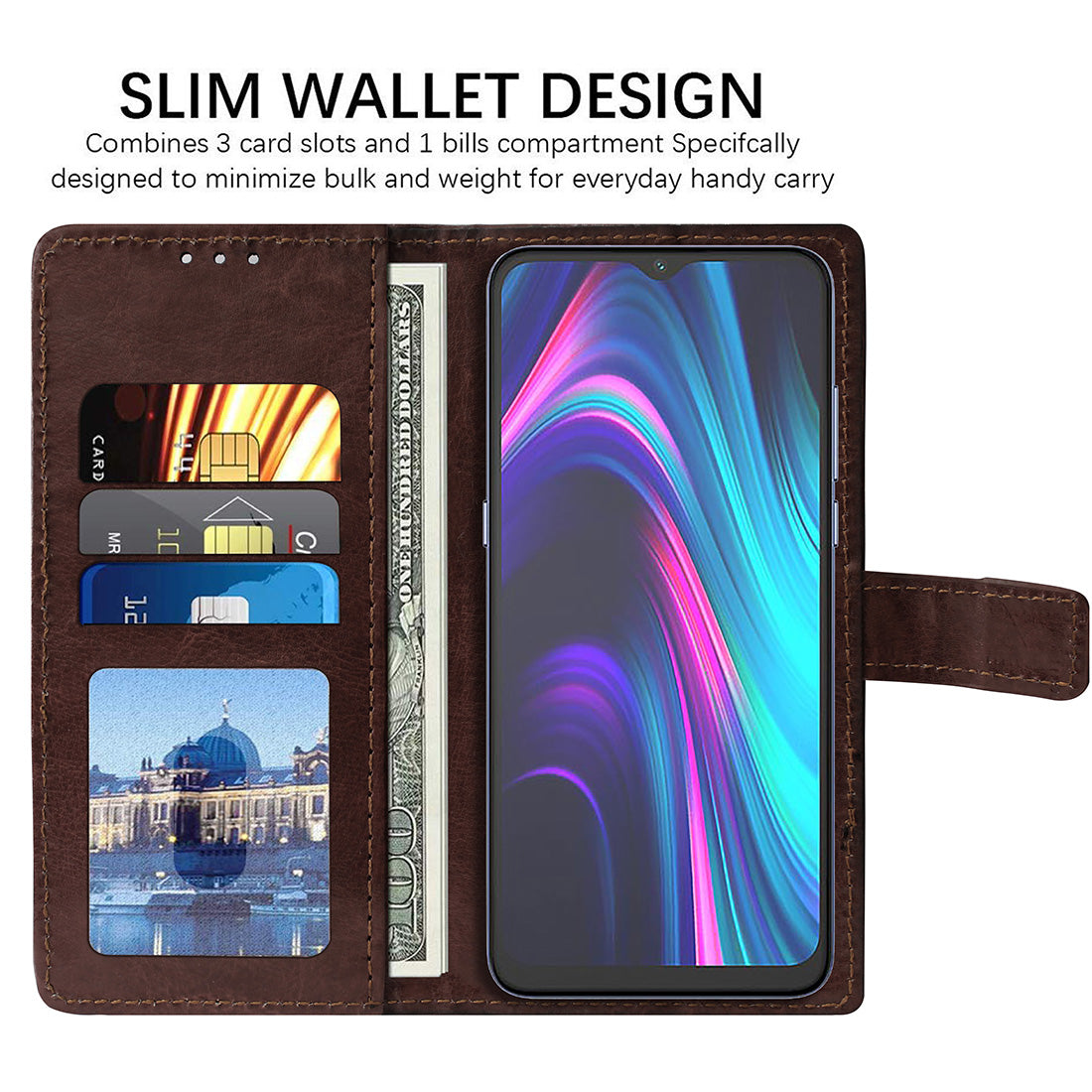 Premium Wallet Flip Cover for Micromax IN 1b