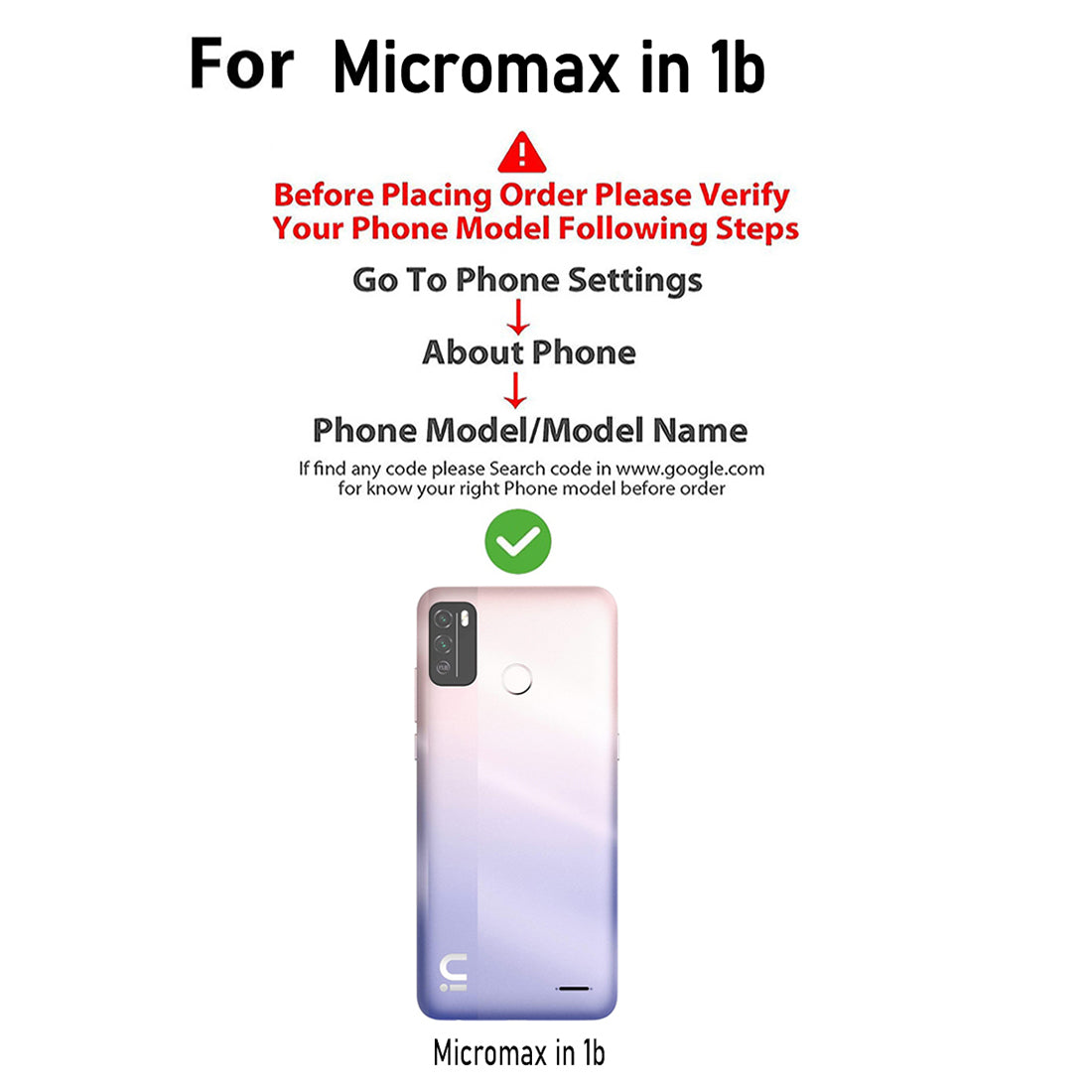 Premium Wallet Flip Cover for Micromax IN 1b