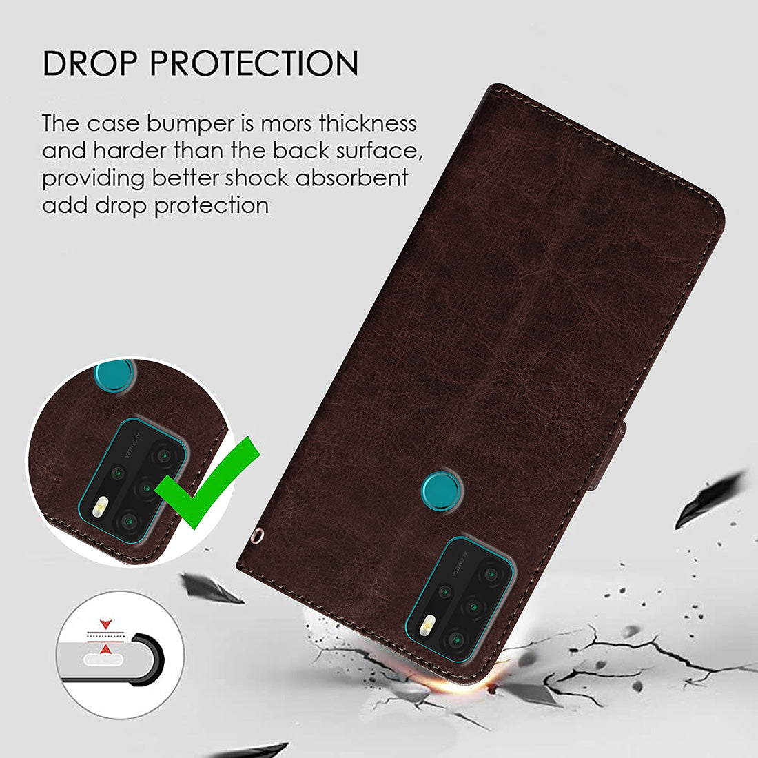 Premium Wallet Flip Cover for Micromax IN Note 1