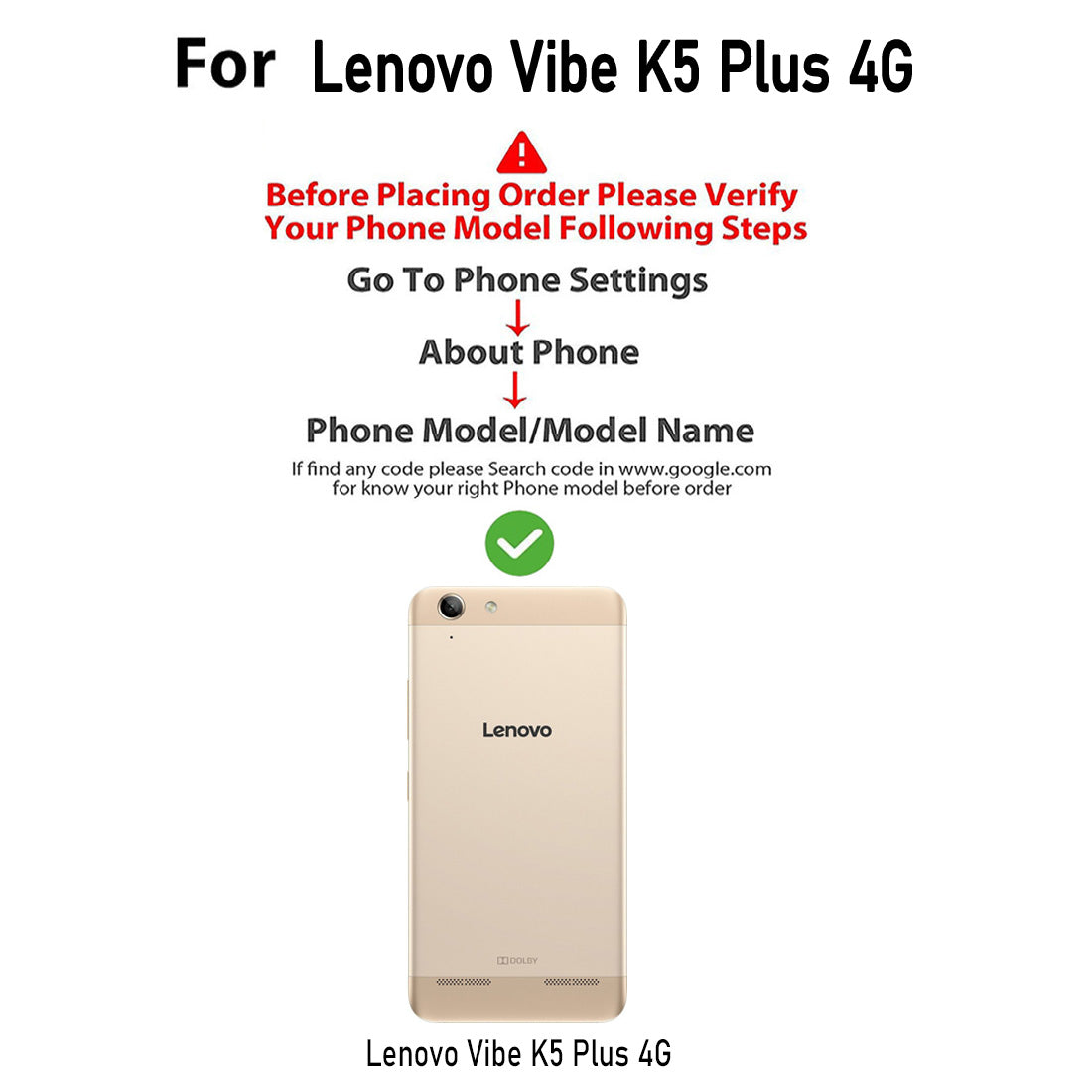 Premium Wallet Flip Cover for Lenovo Vibe K5 Plus