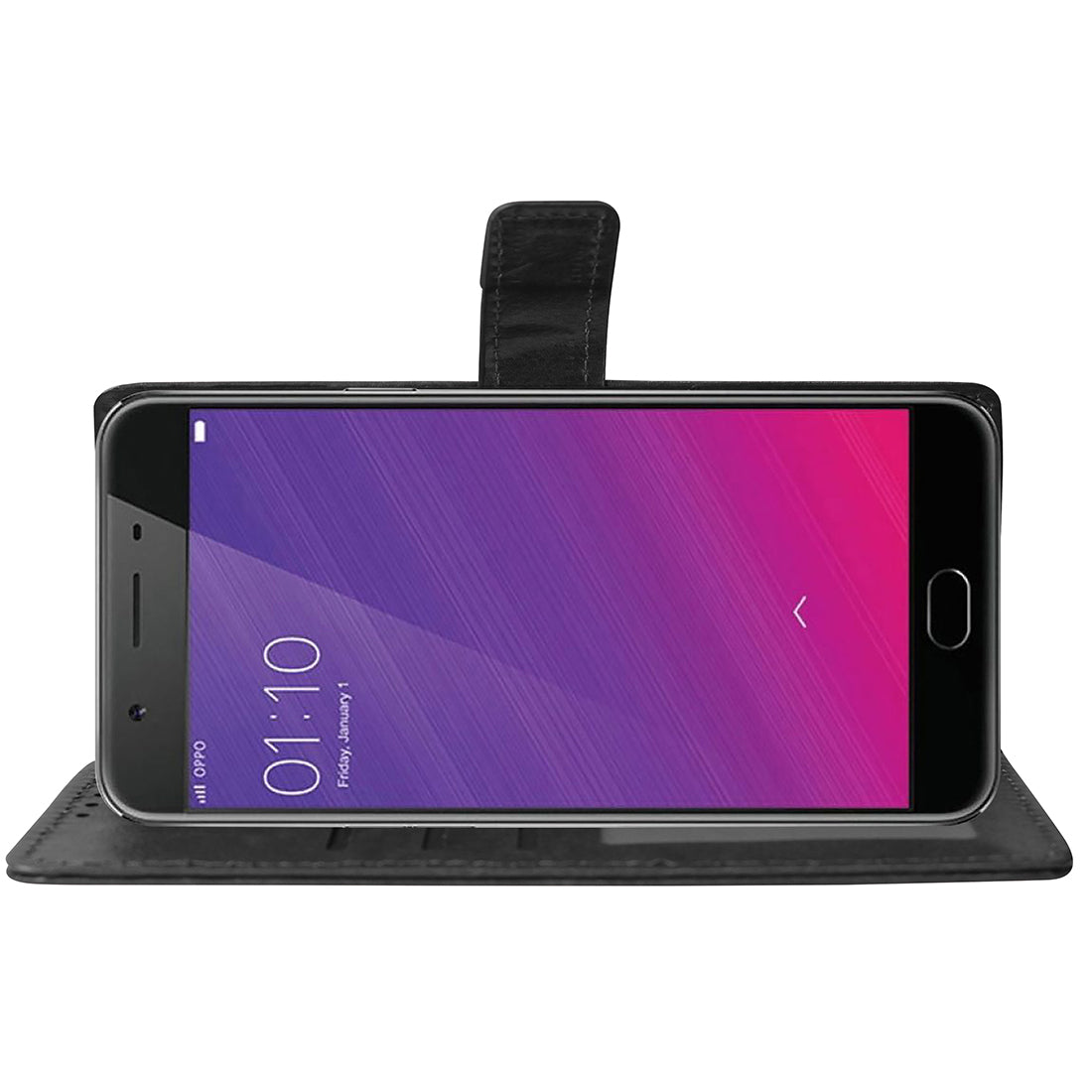 Premium Wallet Flip Cover for Oppo F1S 4G