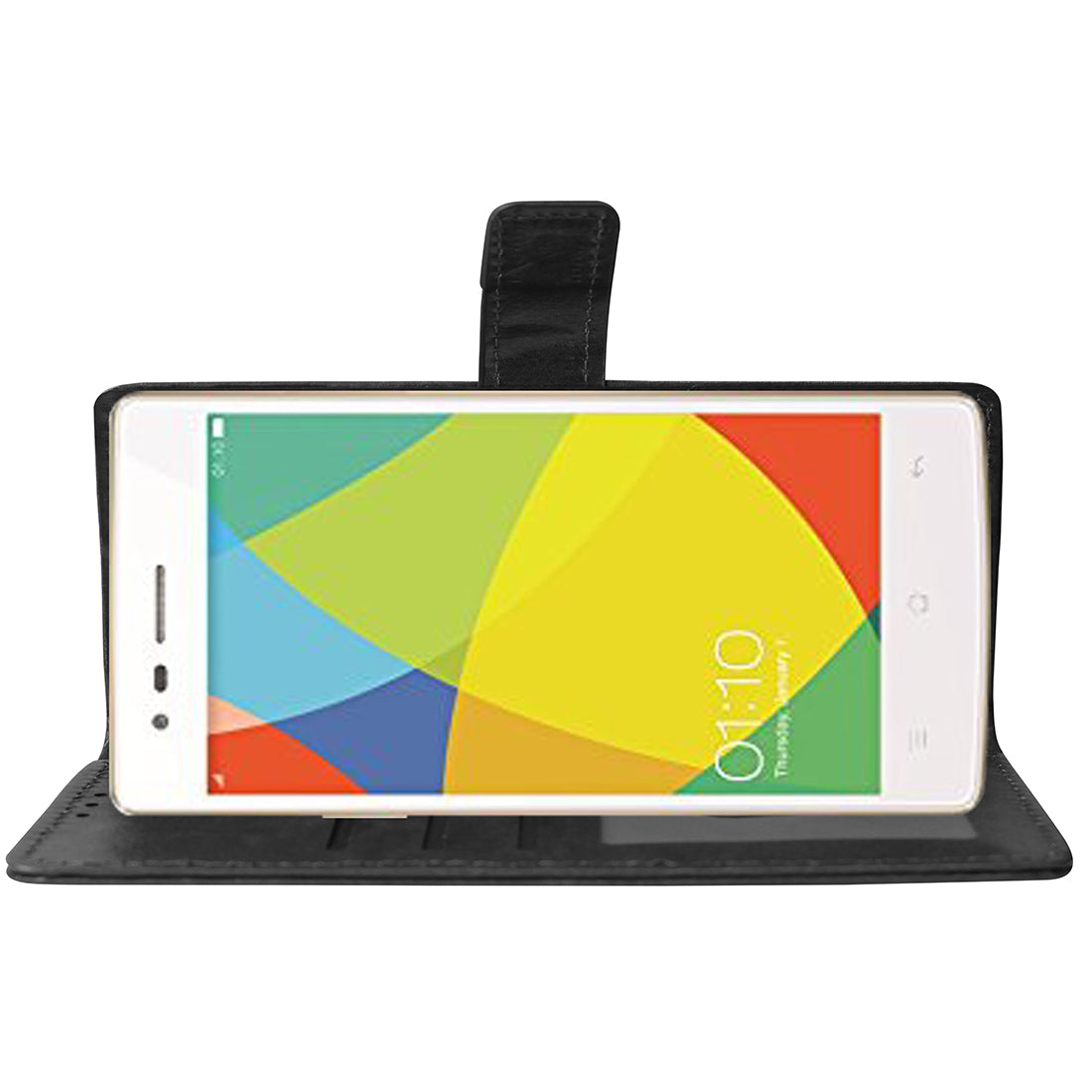 Premium Wallet Flip Cover for Oppo Neo 5