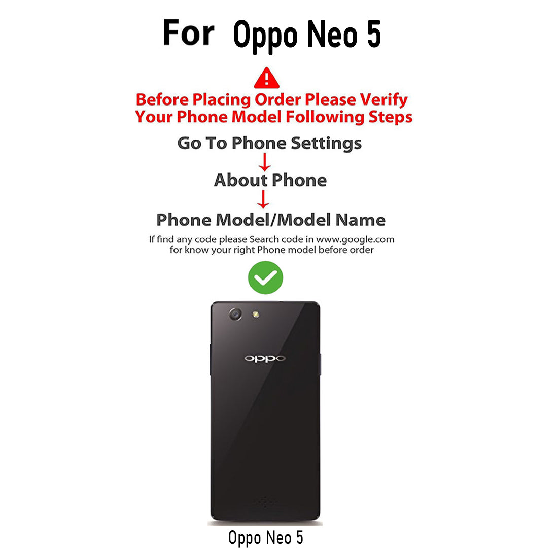 Premium Wallet Flip Cover for Oppo Neo 5
