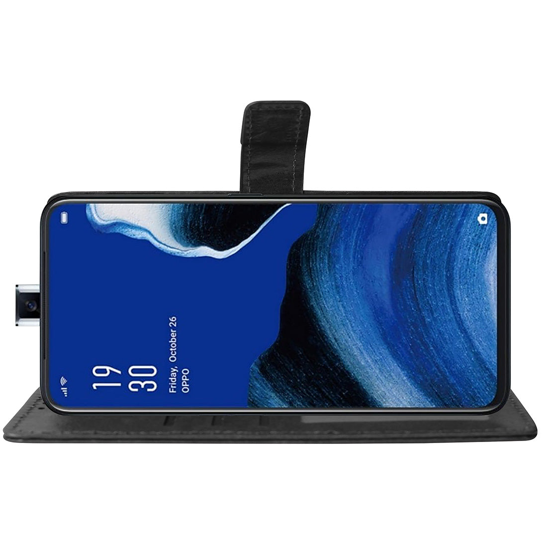 Premium Wallet Flip Cover for Oppo Reno 2Z 4G