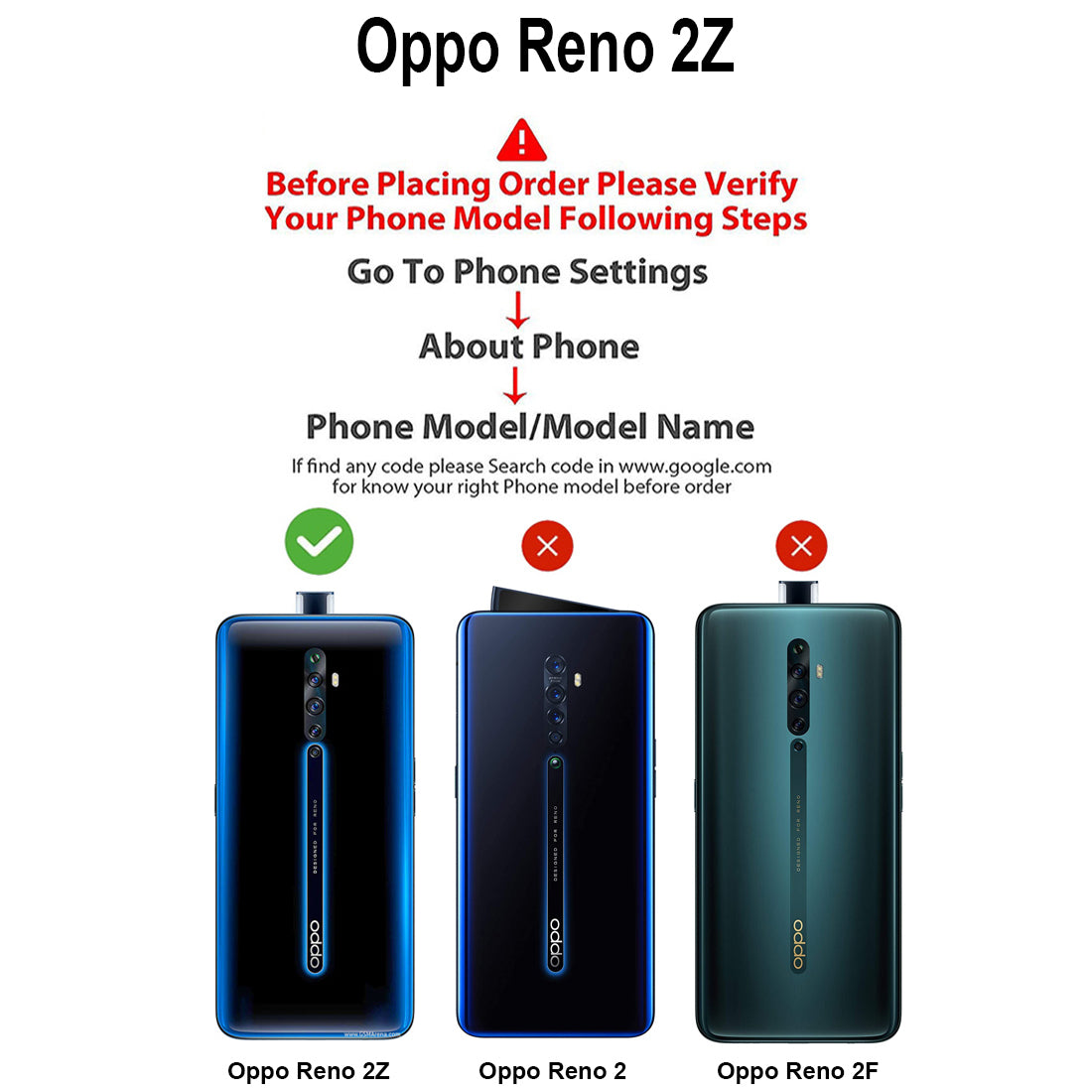 Premium Wallet Flip Cover for Oppo Reno 2Z 4G