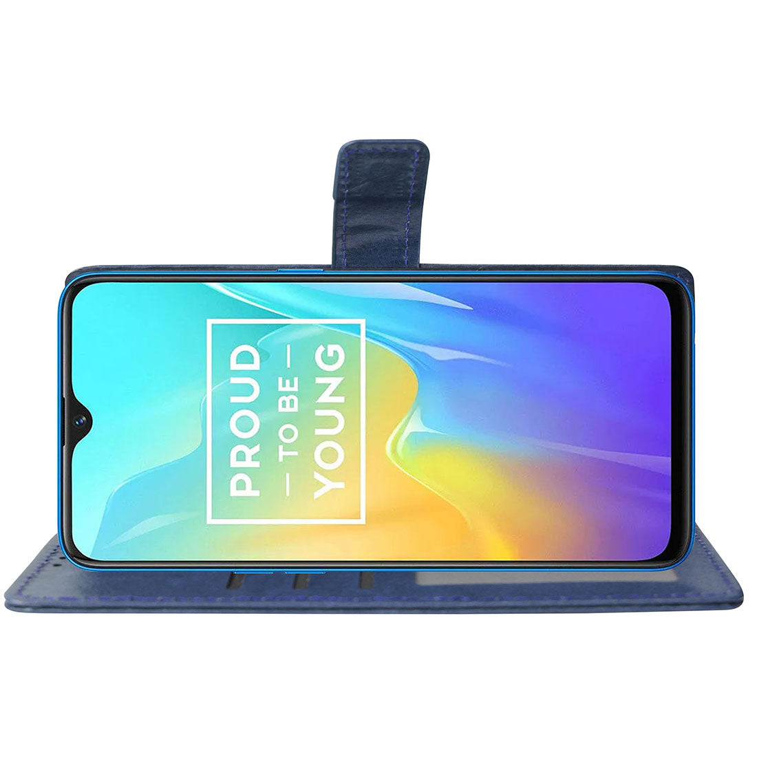 Premium Wallet Flip Cover for Realme U1