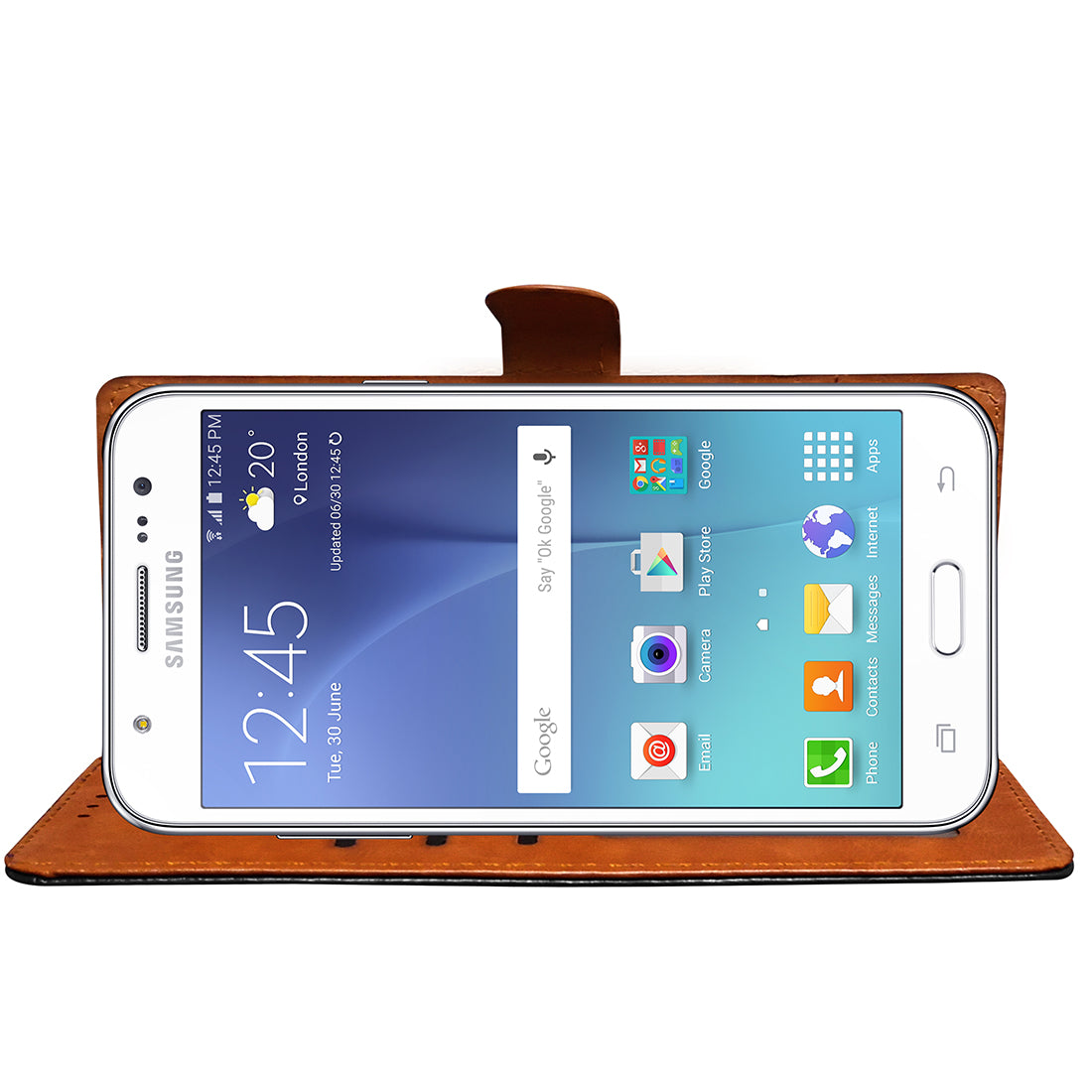 Premium Wallet Flip Cover for Samsung Galaxy J5